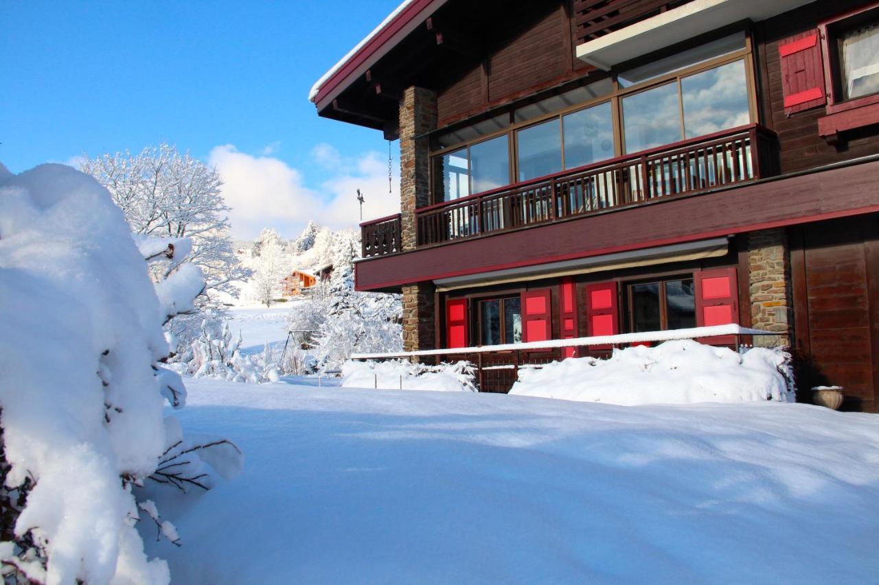 La maison de Moune à Megève Demi-Quartier Esterno foto
