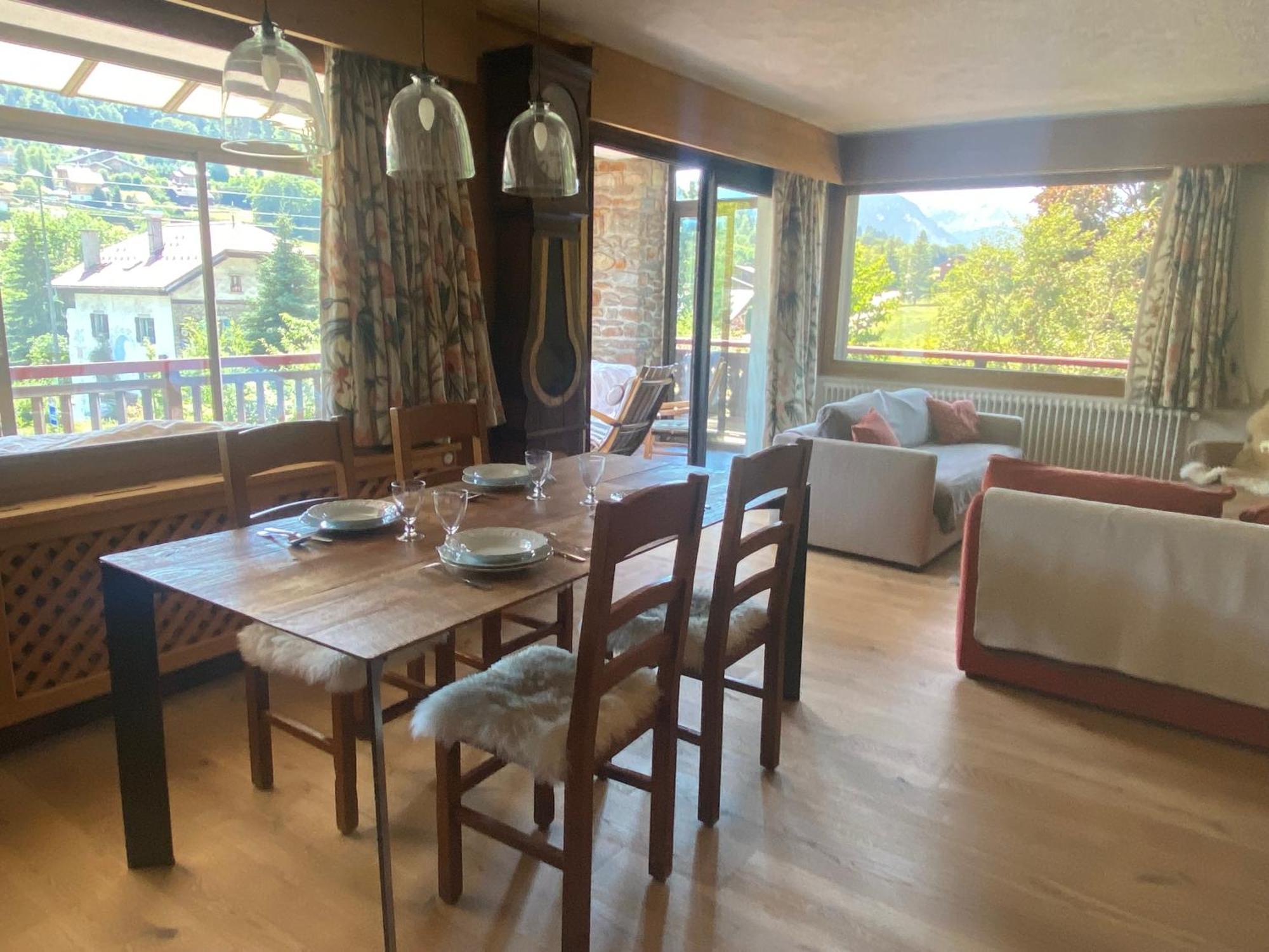 La maison de Moune à Megève Demi-Quartier Esterno foto