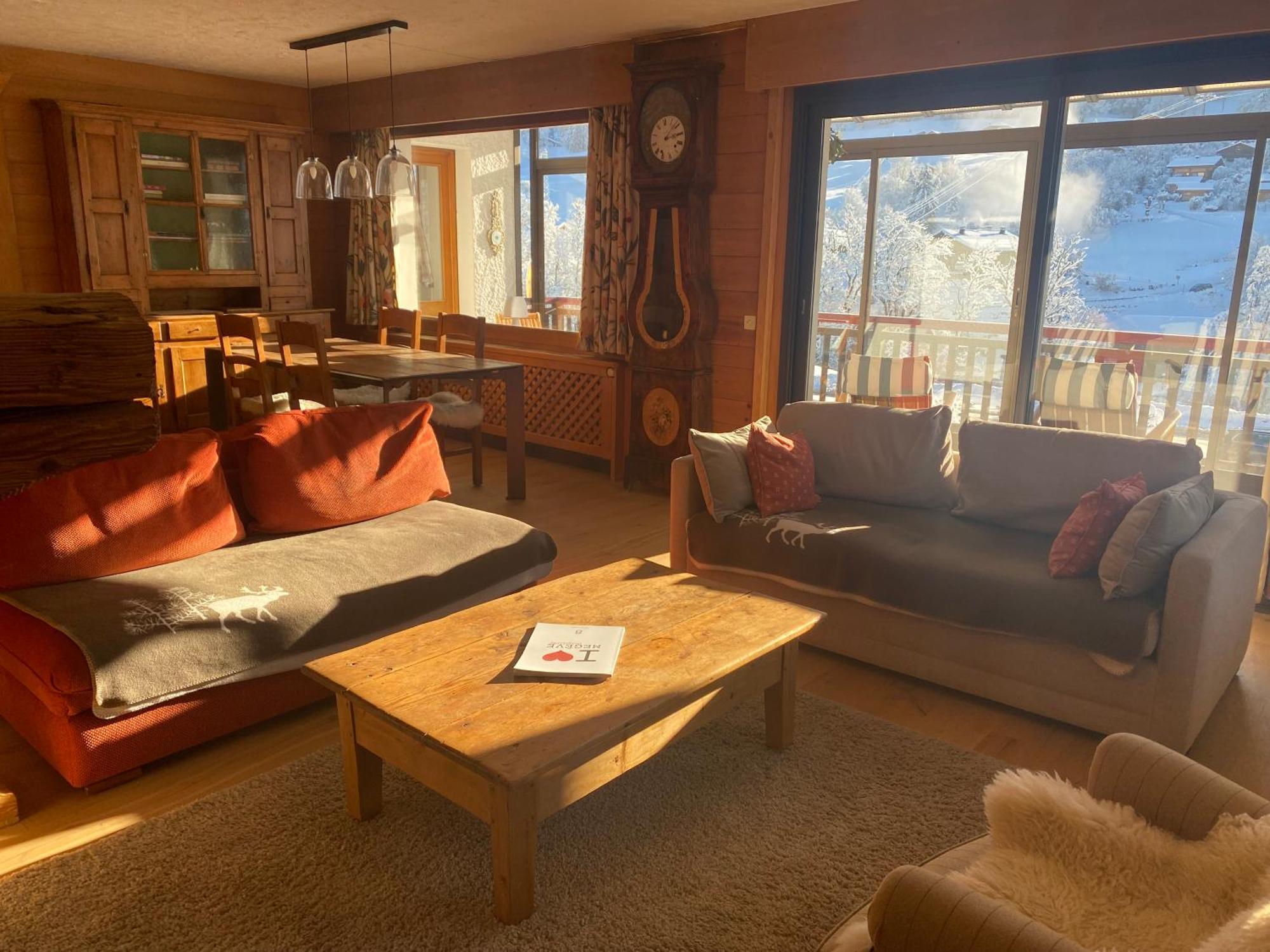 La maison de Moune à Megève Demi-Quartier Esterno foto