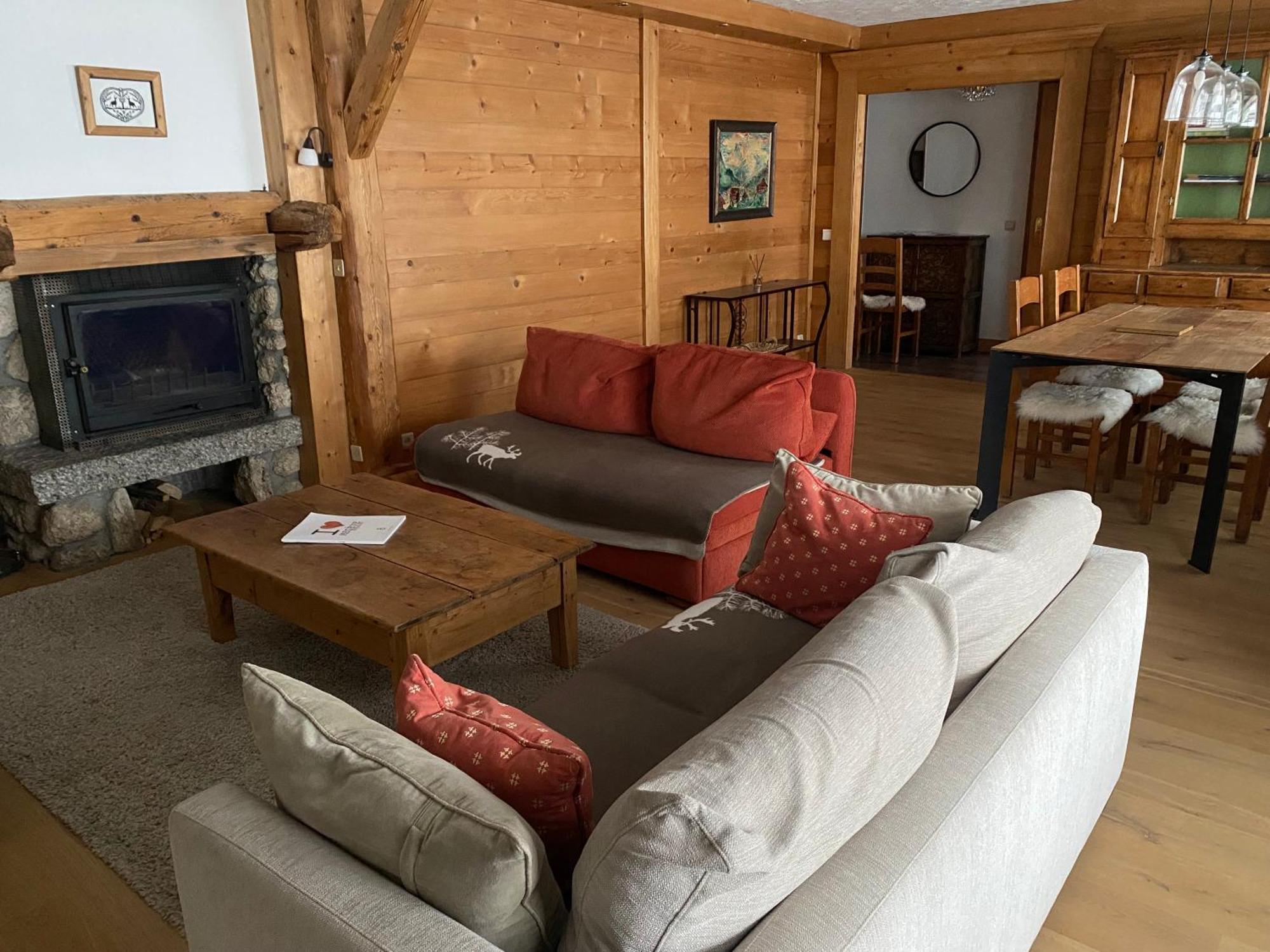 La maison de Moune à Megève Demi-Quartier Esterno foto