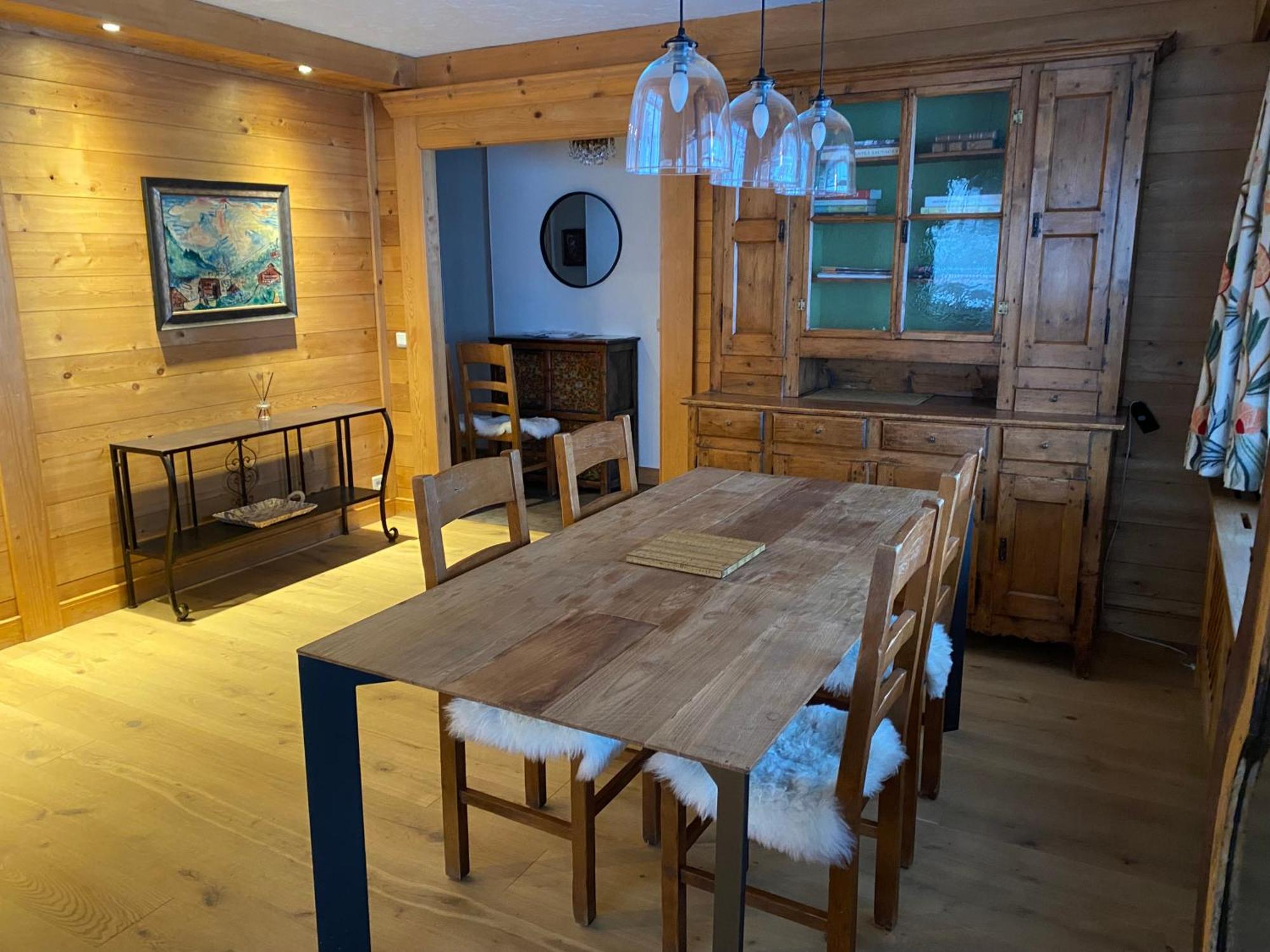 La maison de Moune à Megève Demi-Quartier Esterno foto