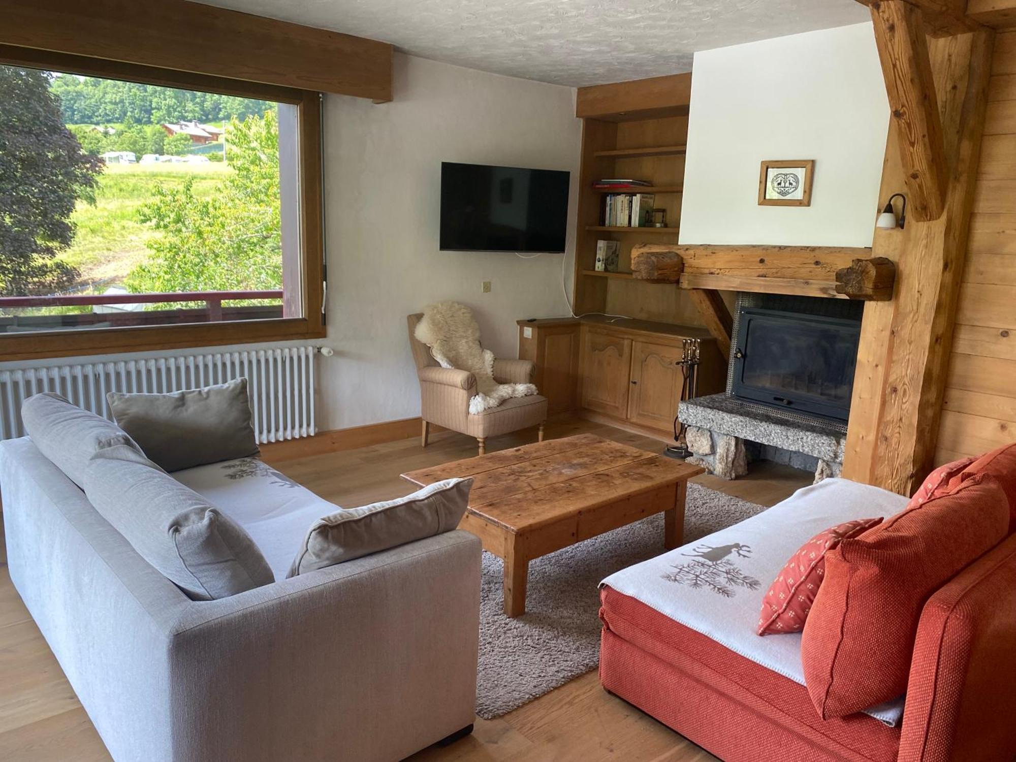 La maison de Moune à Megève Demi-Quartier Esterno foto