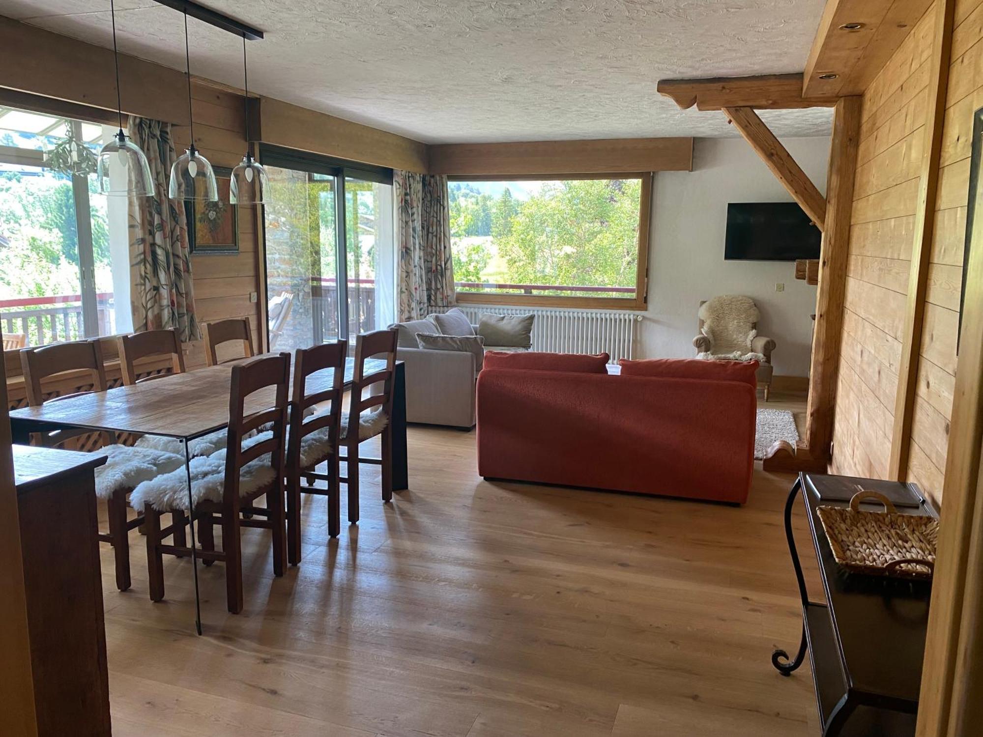 La maison de Moune à Megève Demi-Quartier Esterno foto
